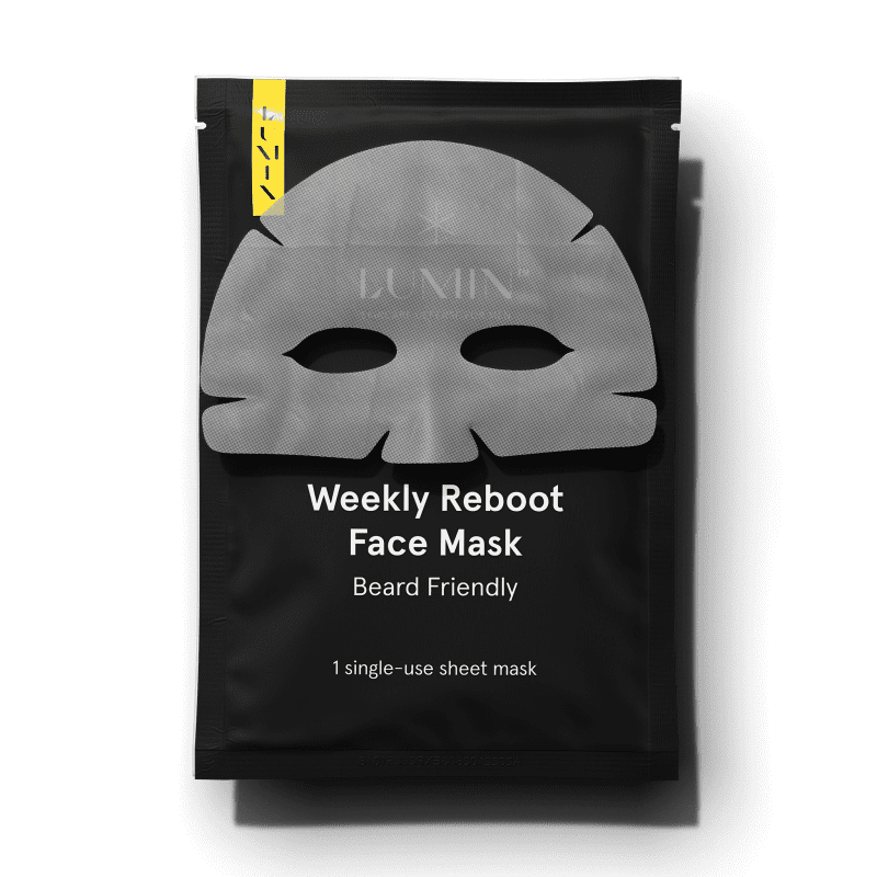 LUMIN PDP WeeklyRebootFaceMask BeardFriendly 1x1 3